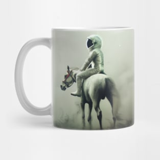 Astronaut and Horse Mug